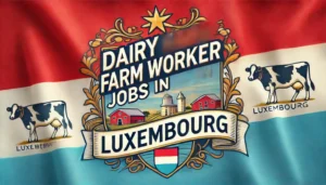 Dairy Farm Worker Jobs in Luxembourg with Visa Sponsorship 2024